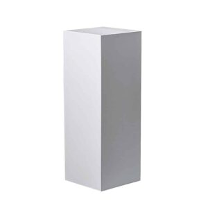 Stele Quadrat weiß 40x40x110cm