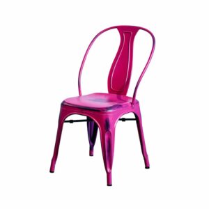 Stuhl "Industrial" Vintage rosa